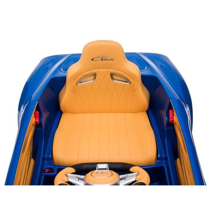 Bugatti Chiron orange seat
