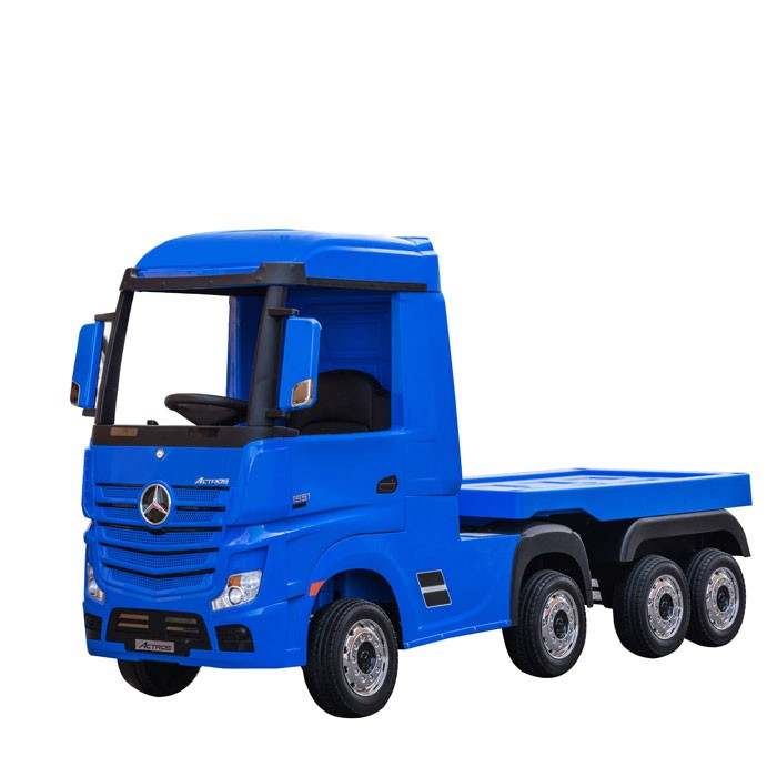Mercedes Benz Actros for kids blue