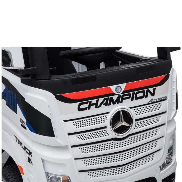 Mercedes Benz Actros for kids white