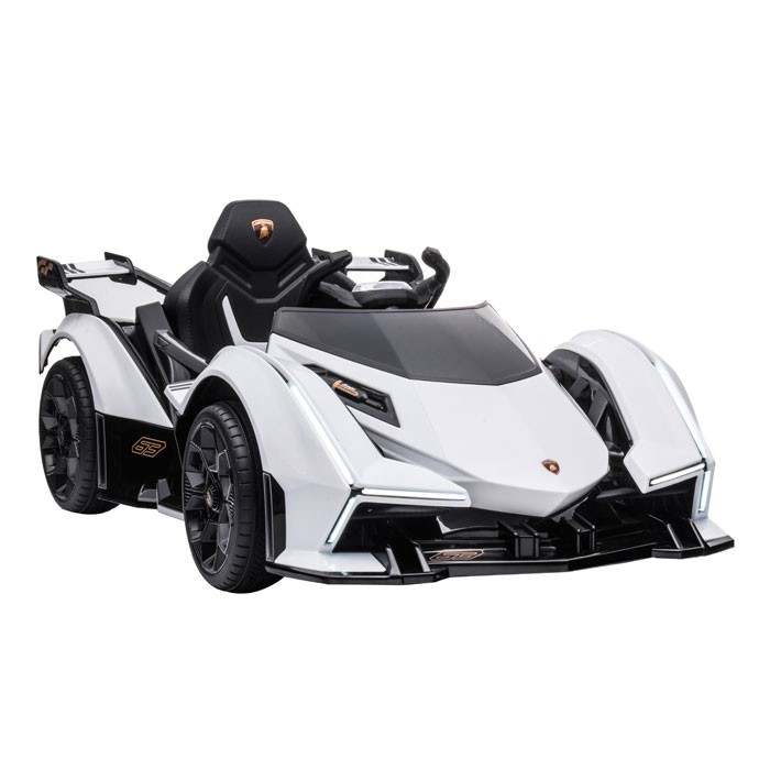 White lamborghini for kids