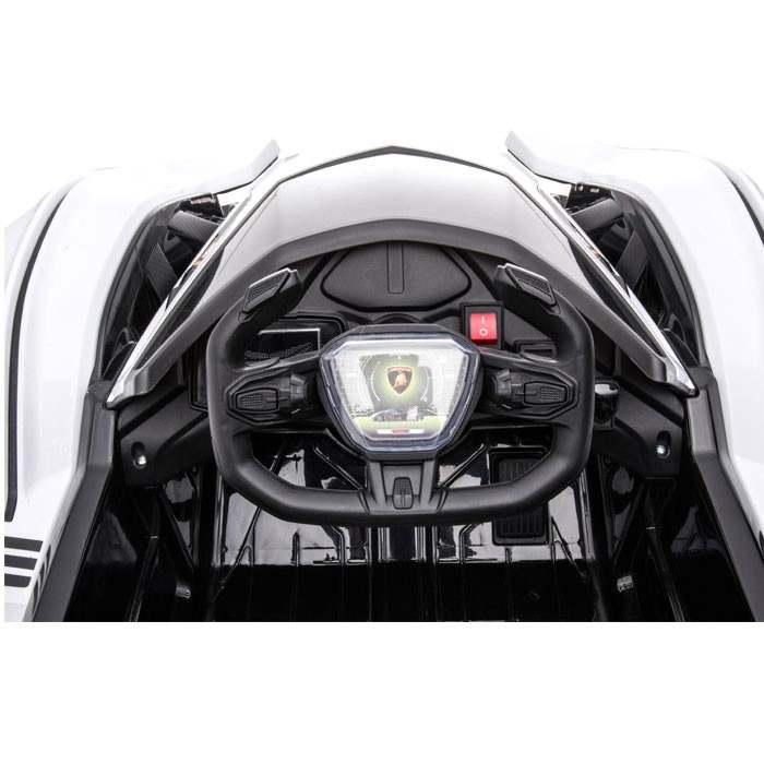 Black lamborghini for kids steering wheel