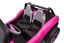 Pink buggy seats