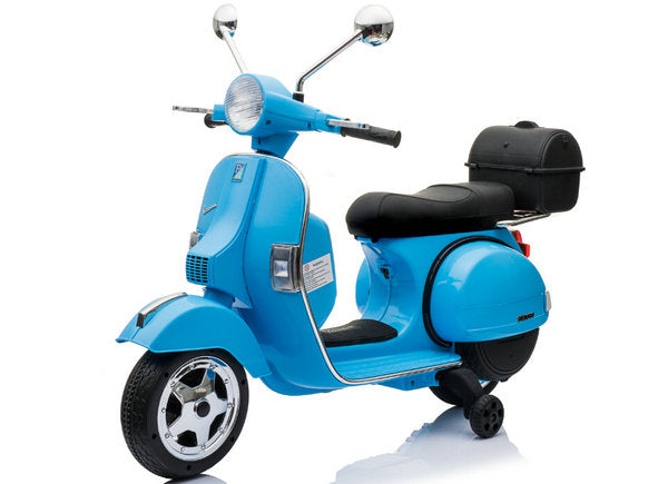 Vespa PX150 Licensed Kids Ride On Scooter KidsCars.co.uk