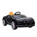 Black bugatti veyron for kids