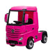 Mercedes Benz Actros for kids pink